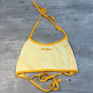 Vintage 90s Brand Porn Star Halter Crop Top